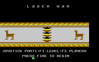 Laser War (Go Games 32) Title Screenshot