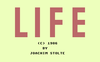 Life Title Screenshot