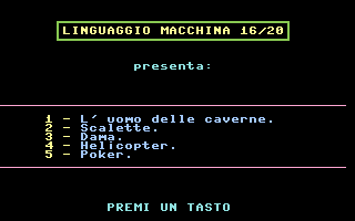 Linguaggio Macchina 16/20 3 Screenshot