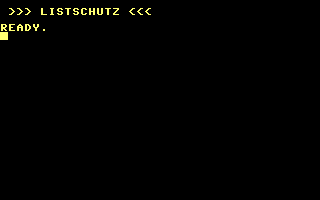Listschutz (64er) Screenshot