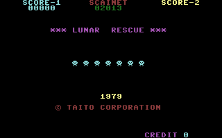 Lunar Rescue Title Screenshot