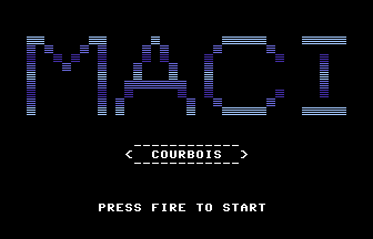 Mac I (Courbois) Title Screenshot