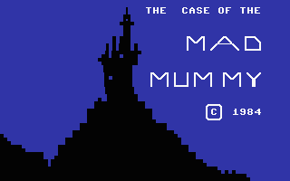 Mad Mummy Title Screenshot