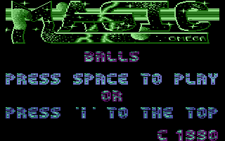 Magic Balls Title Screenshot