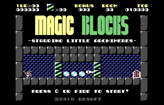Magic Blocks Title Screenshot