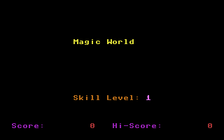 Magic World Title Screenshot
