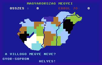 Magyarország Megyéi Screenshot