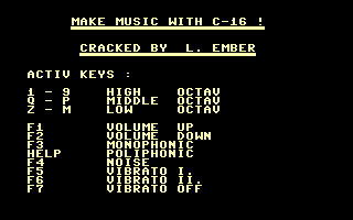 Make Music With C16 Screenshot