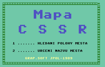 Mapa CSSR Title Screenshot