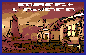 Mars+ Lander Title Screenshot