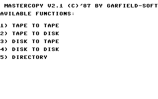 Mastercopy V2.1 Screenshot