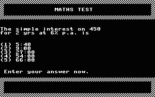 Mathematics 'O' Level Screenshot