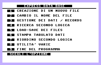 Maxi Data Base Screenshot