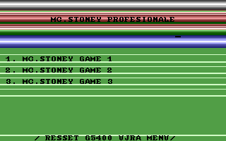 Mc Stoney Pro Title Screenshot