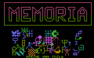 Memoria (Sigma) Title Screenshot