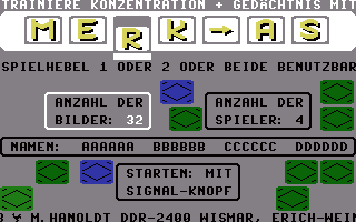 Merk-as Title Screenshot
