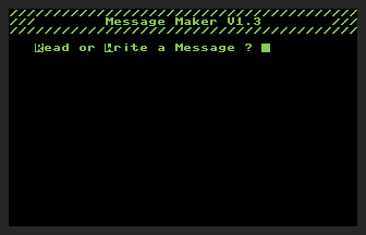 Message Maker V1.3 Screenshot