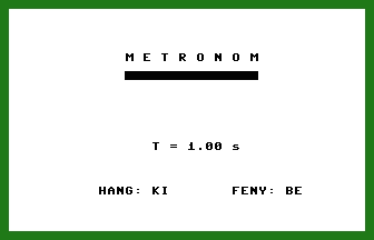 Metronóm Screenshot