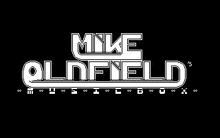 Mike Oldfield Music Box Title Screenshot