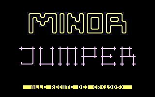 Minor-Jumper Title Screenshot