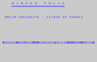 Minsko Polje Title Screenshot