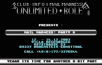 Mail Madness Party 6 Invitation