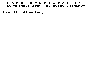 Modulgenerator V2.1 Screenshot