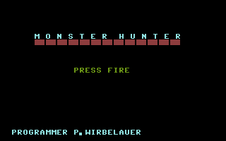Monster Hunter Title Screenshot