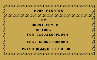 Moon Fighter Title Screenshot