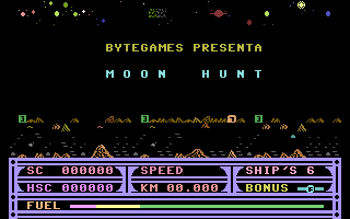Moon Hunt Title Screenshot