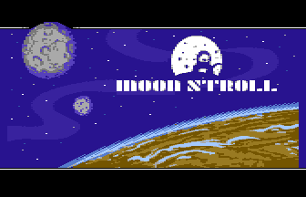 Moon Stroll Title Screenshot