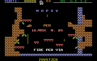 Mopsy Title Screenshot