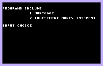 Mortgage Investment-Money-Interest Title Screenshot
