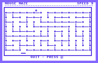 Mouse Maze Screenshot