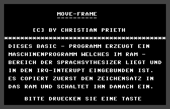 Move-Frame Title Screenshot