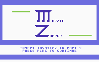 Mozzie Zapper Title Screenshot
