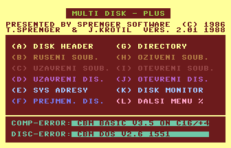 Multi-Disk Plus