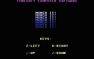 Munch-It (Soft) Title Screenshot