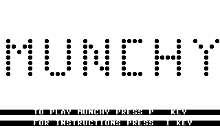 Munchy Title Screenshot