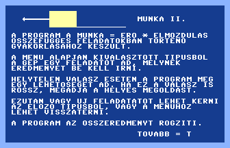Munka II Title Screenshot