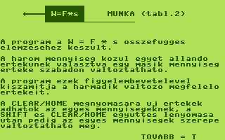 Munka (Tábl. 2) Screenshot