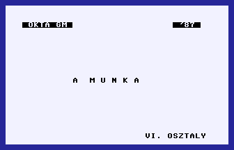 Munka Title Screenshot
