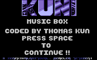 Music Box Title Screenshot