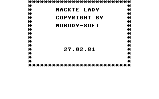 Nackte Lady