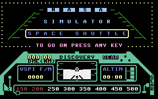 Nasa Simulator Title Screenshot