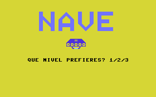 Nave Title Screenshot