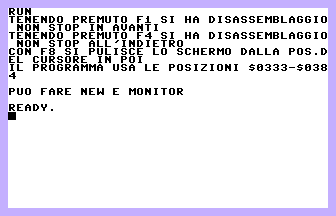 New Monitor Screenshot