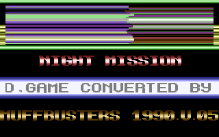 Night Mission Title Screenshot
