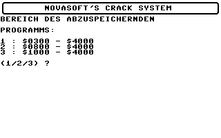 Novaload Cracking System