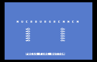 Nürburgrennen Title Screenshot
